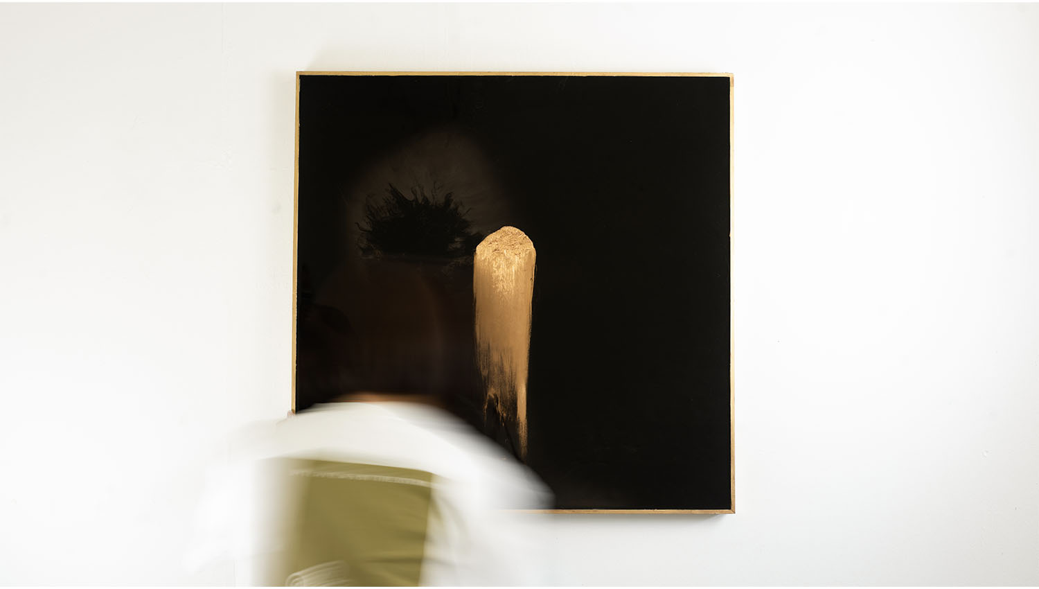Detail of a resin artwork